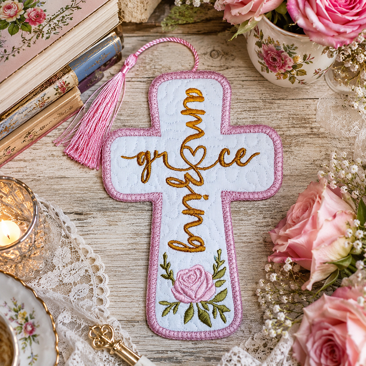 ITH Amazing Grace Cross Bookmark