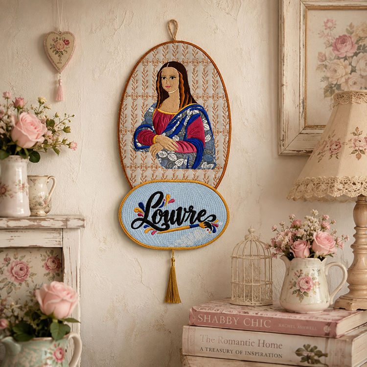 ITH Mona Lisa Smile Wall Hanger