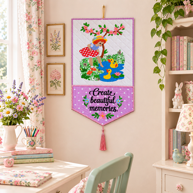ITH Create Beautiful Memories Wall Hanger