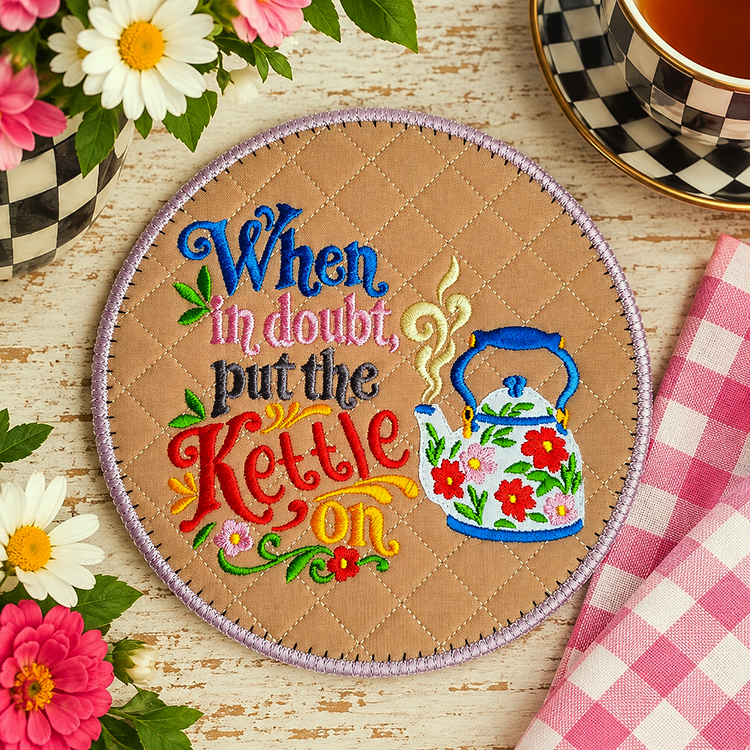 ITH Put The Kettle On Coaster