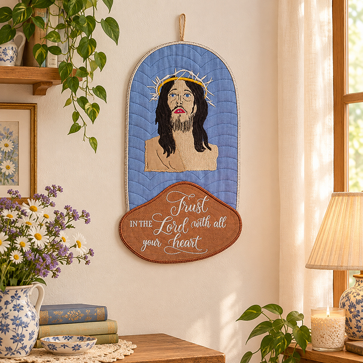ITH Trust In Lord Wall Hanger 8x14