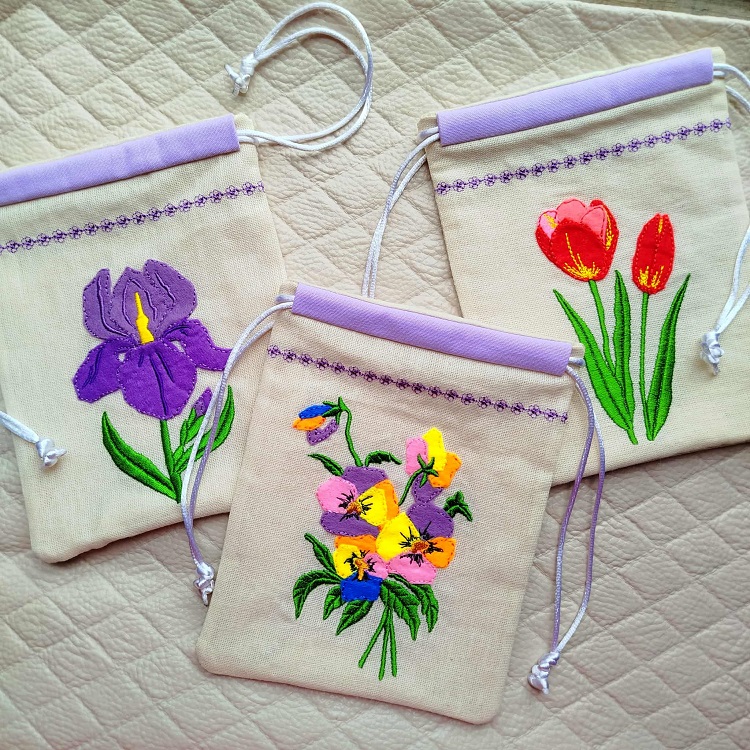 Big Floral Applique Bundle-4