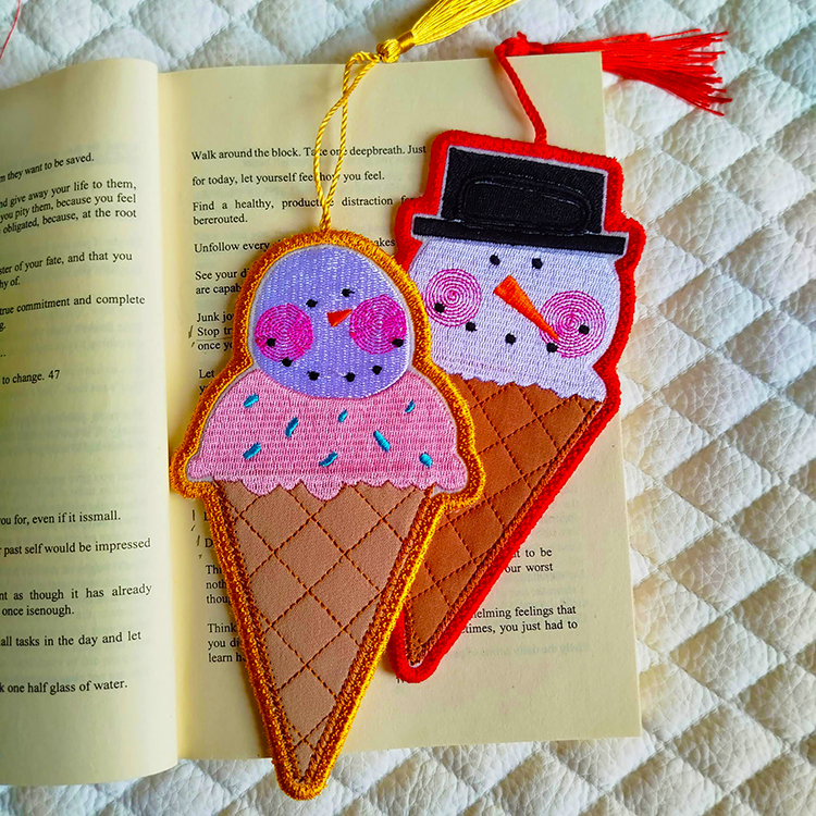 ITH Snowmen Ice Creams   Bookmarks-3