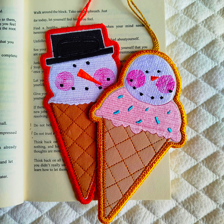 ITH Snowmen Ice Creams   Bookmarks-10