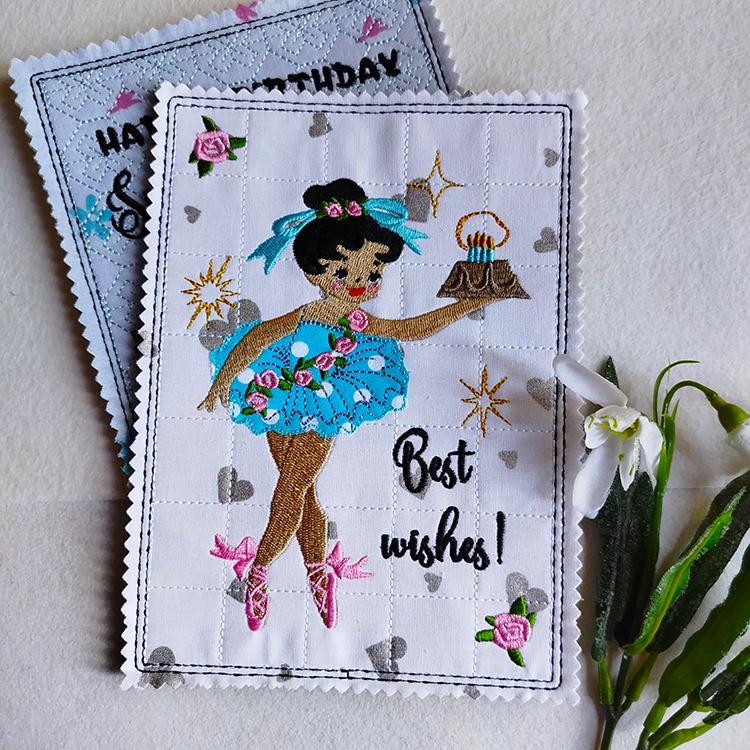 ITH Birthday And Best Wishes Vintage Cards Set-5