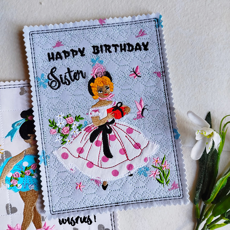 ITH Birthday And Best Wishes Vintage Cards Set-9