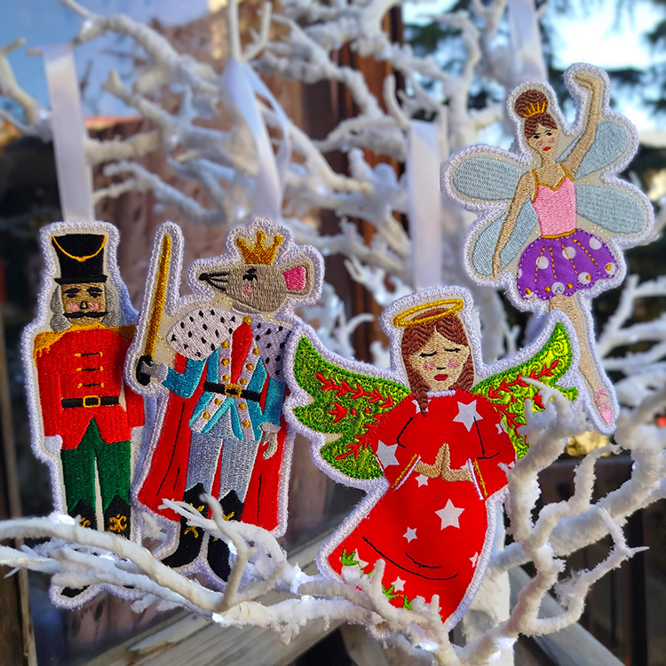 ITH Nutcracker Ornaments Set-3
