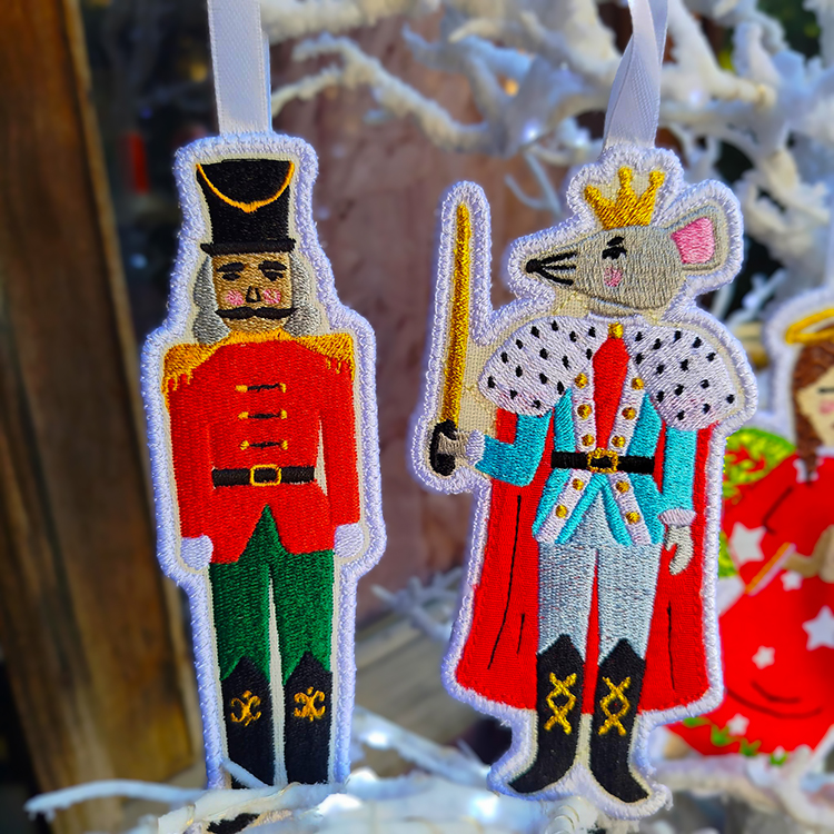 ITH Nutcracker Ornaments Set-4