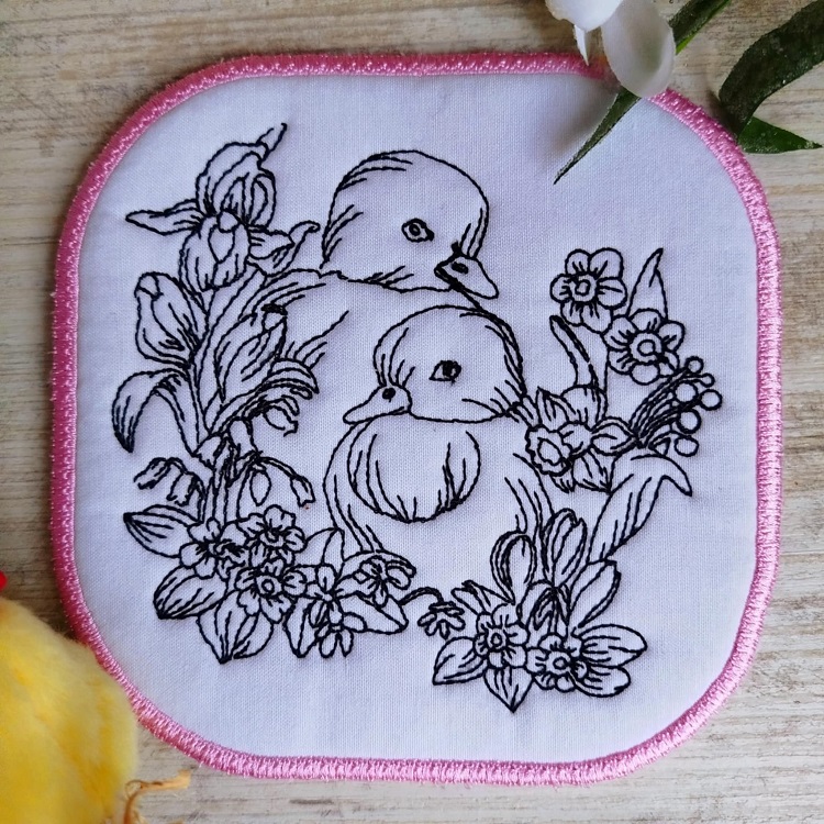 ITH Easter Coasters To Color-10