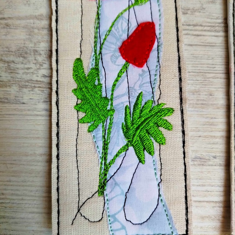 ITH Poppy Applique Bookmarks-5
