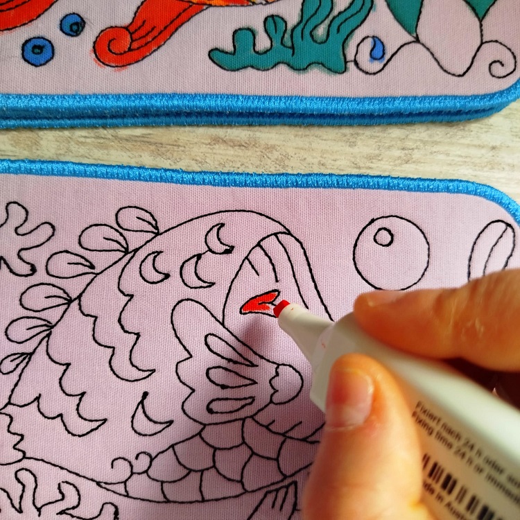 ITH Fish Coloring Coasters-4