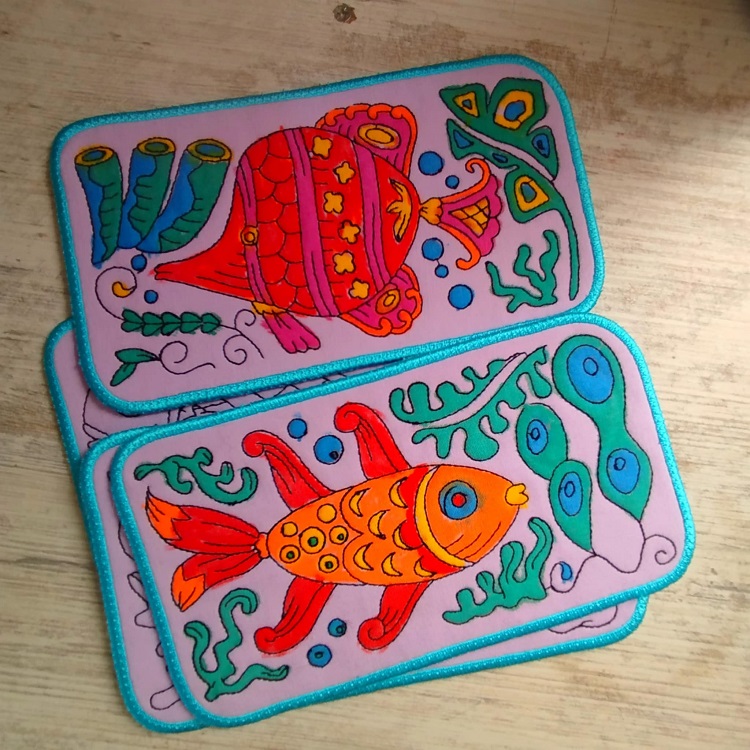 ITH Fish Coloring Coasters-11