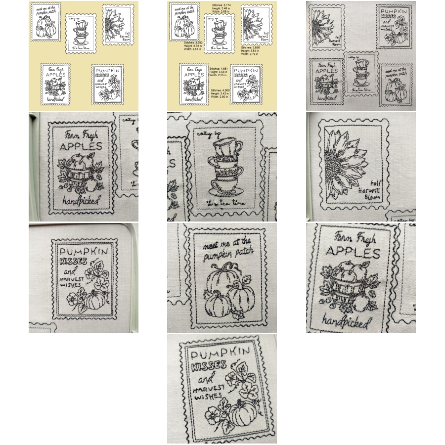 Fall Itty Bitty Stamps