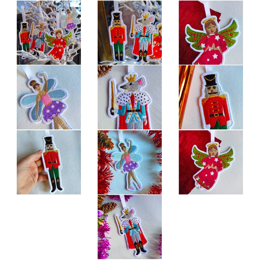ITH Nutcracker Ornaments Set