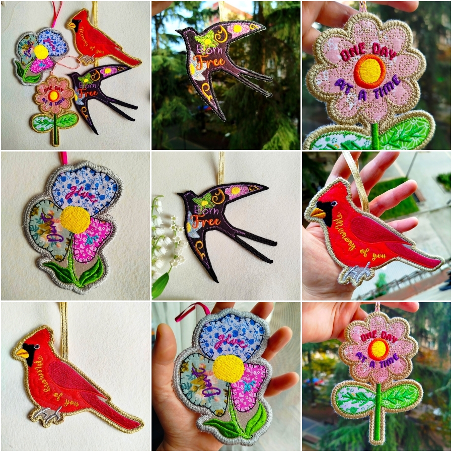 ITH Inspirational Sayings Ornaments