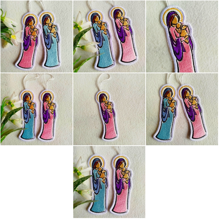 ITH Virgin Mary Ornament