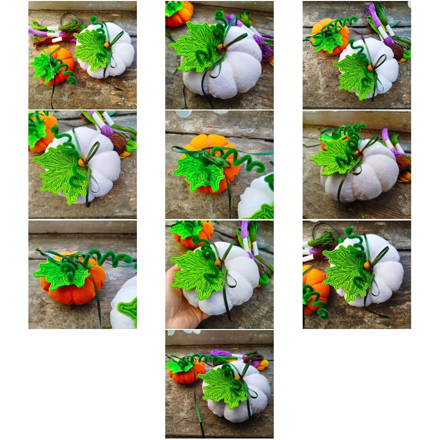 ITH Pumpkin Ornaments