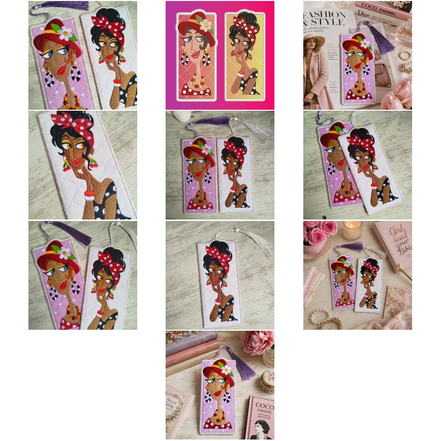 ITH Sassy Girls Bookmarks