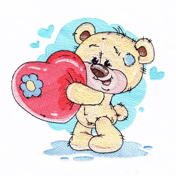 Cuddly Teddy Bear 2 Set 1