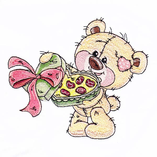 Cuddly Teddy Bear 8 Set 1