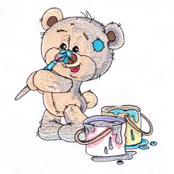 Cuddly Teddy Bear 2-10