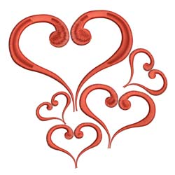 Valentine Red Heart 10
