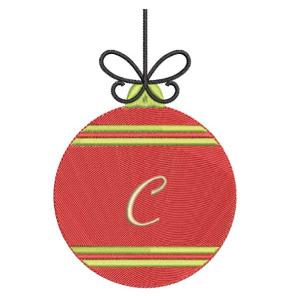 Christmas Alphabet C