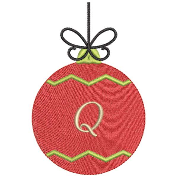 Christmas Alphabet Q