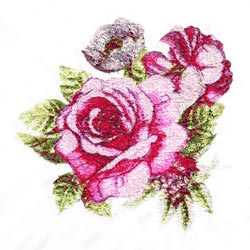 Flower Photo Stitch Design