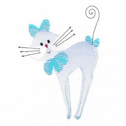 Swirly Kitty 4