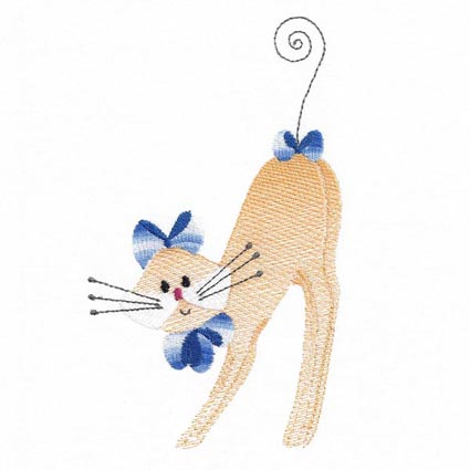 Swirly Kitty 7