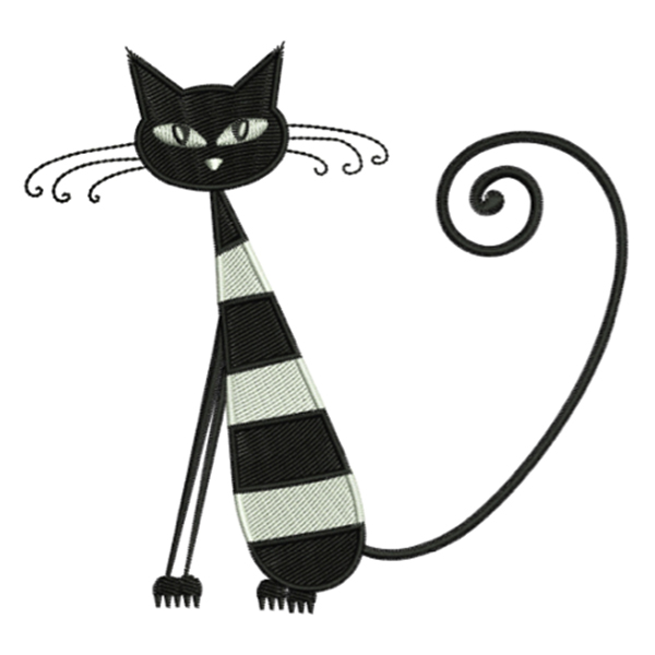 Striped Cat 8