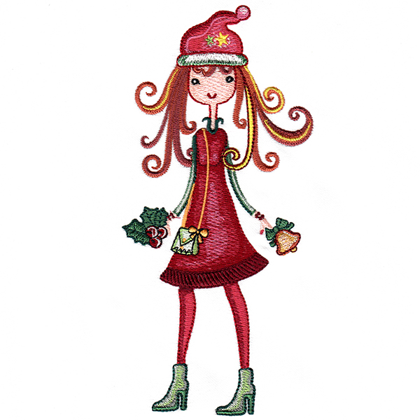 Christmas Fashion Lady 3