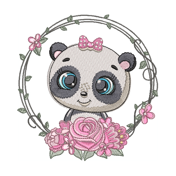 Rose Woodland Animals 07