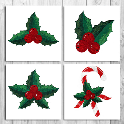Holly Berry Set-3