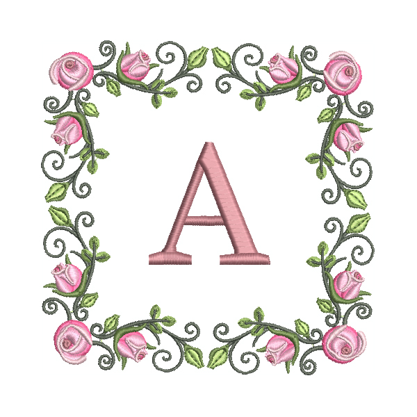 Roses Delight Alphabet-3