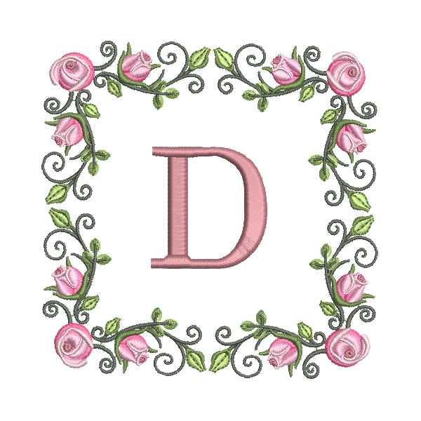 Roses Delight Alphabet-6