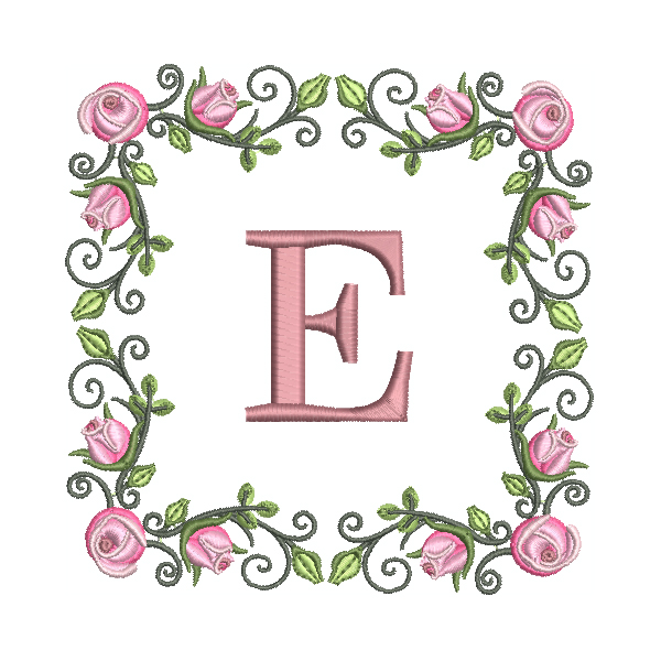Roses Delight Alphabet-7