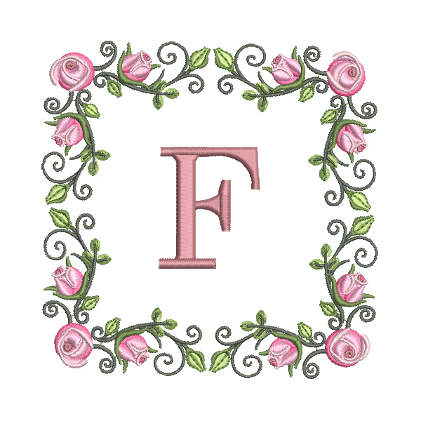 Roses Delight Alphabet-8