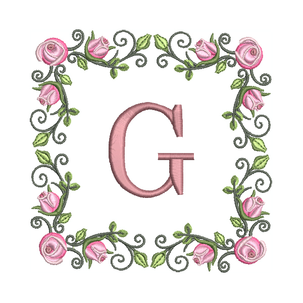 Roses Delight Alphabet-9