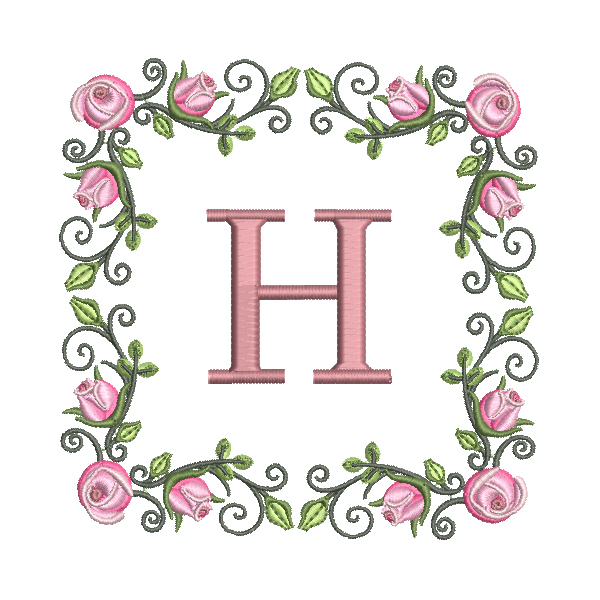 Roses Delight Alphabet-10