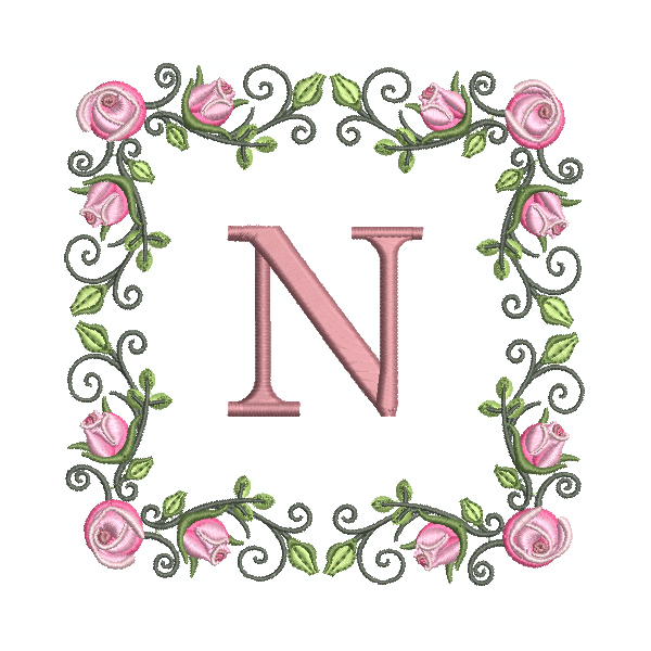 Roses Delight Alphabet-16