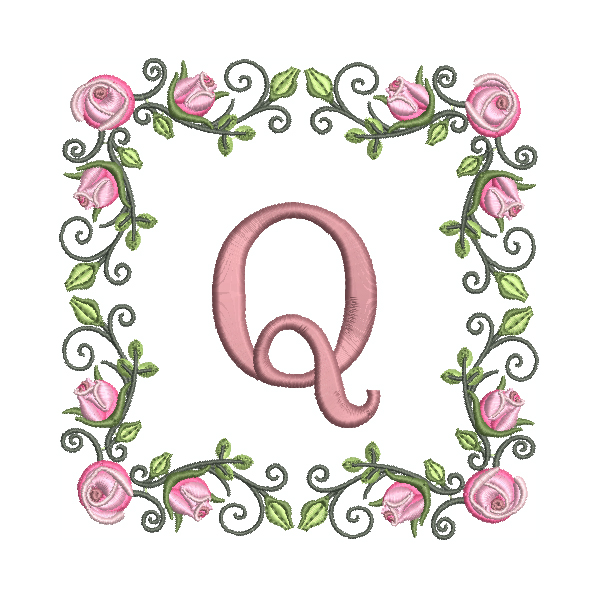 Roses Delight Alphabet-19