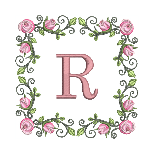 Roses Delight Alphabet-20
