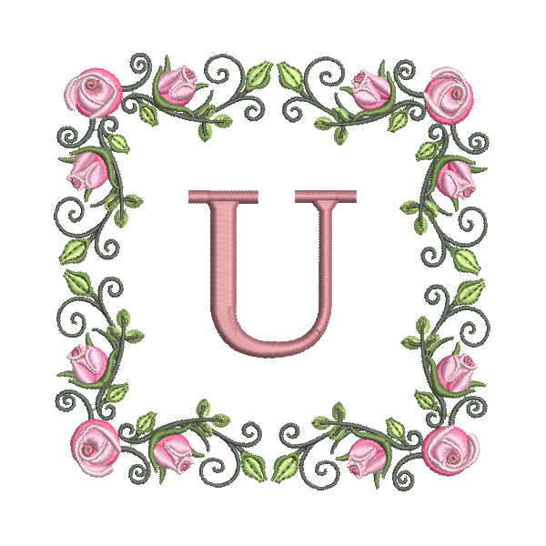 Roses Delight Alphabet-23