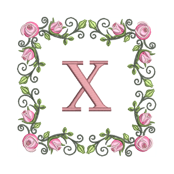 Roses Delight Alphabet-26