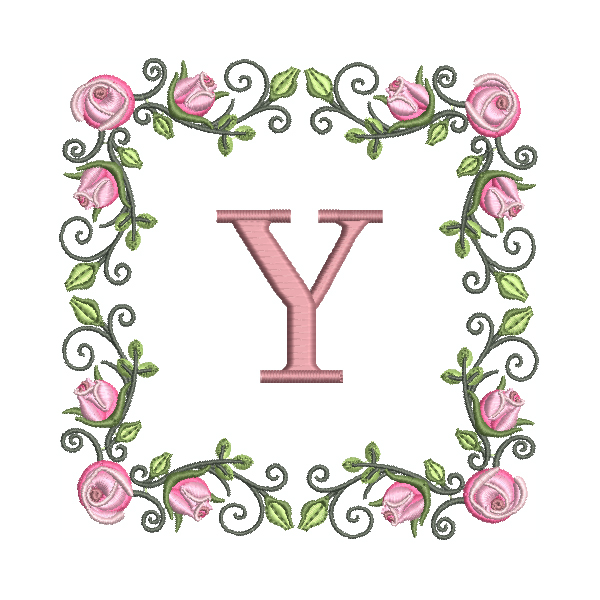 Roses Delight Alphabet-27