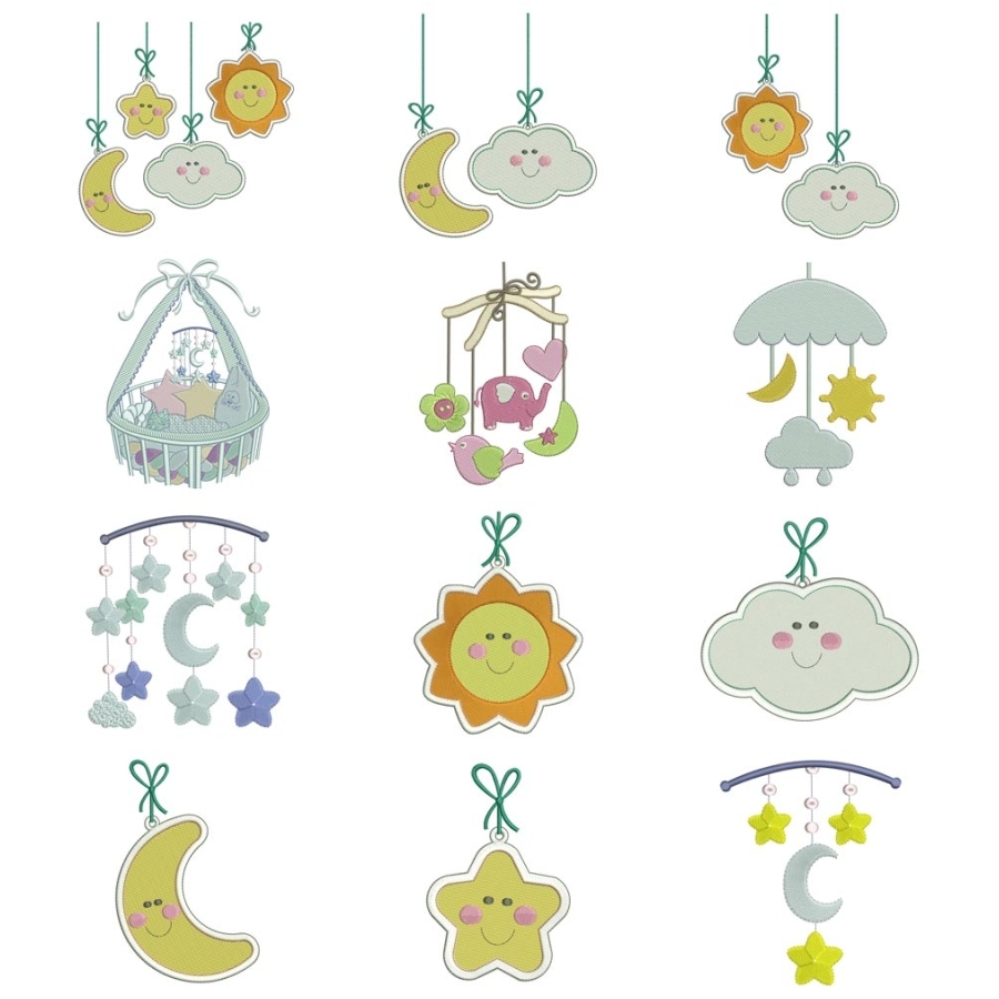 Moon & Stars Baby Mobiles