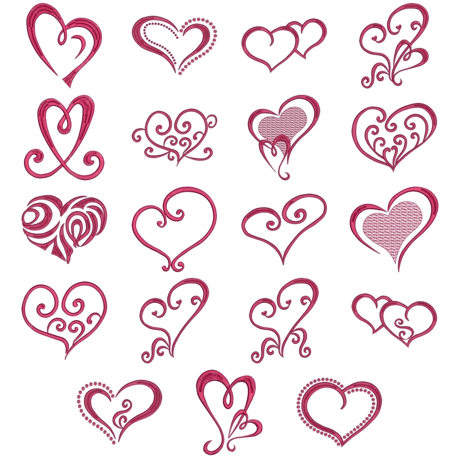 Red Heart Set