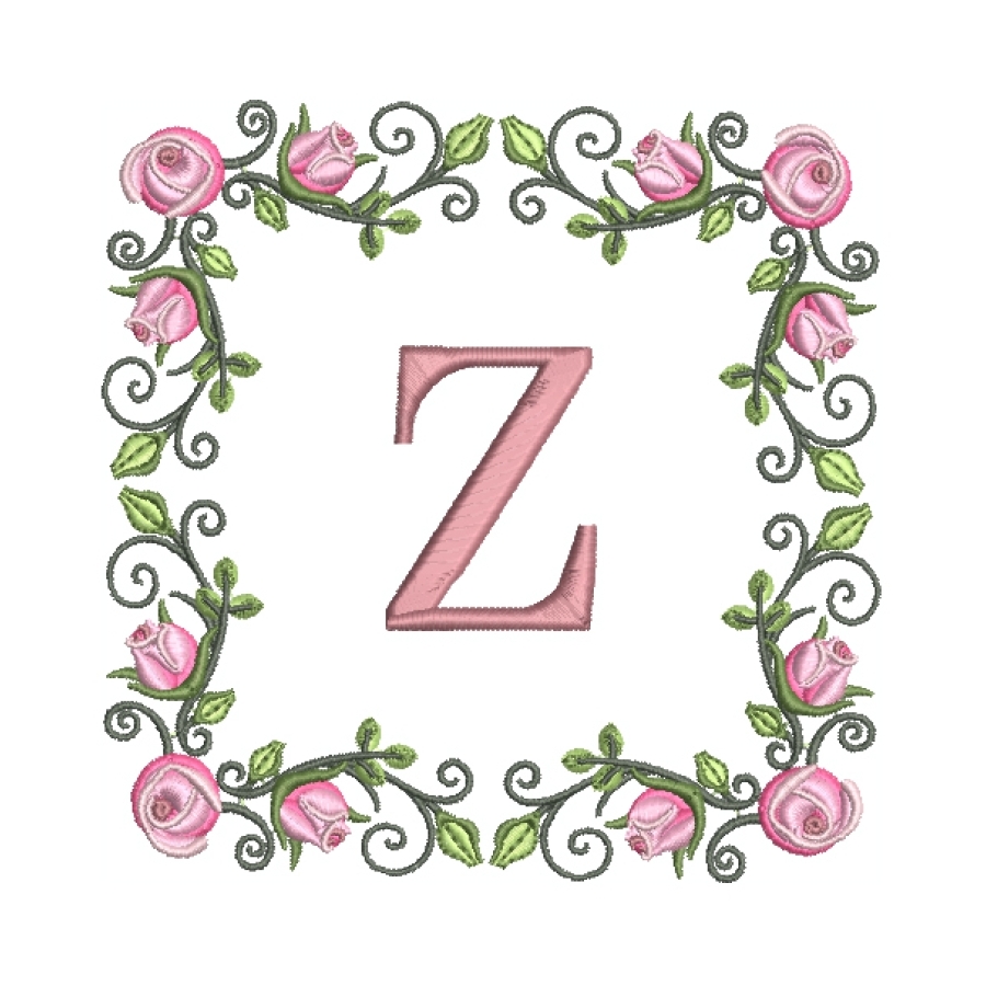 Roses Delight Alphabet